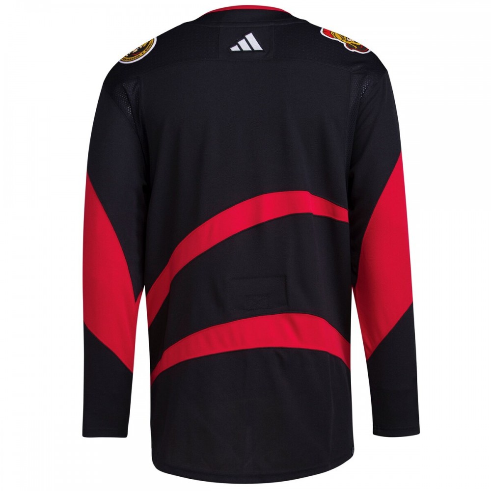 Ottawa Senators adidas Reverse Retro 2.0 Authentic Blank Jersey - Black-Pro Kit Vault | Brand New 26/27 Sports Jerseys